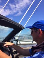 John on Queensferry Crossing the first day it opened to the public.
The third or could have been fourth Forth Bridge.